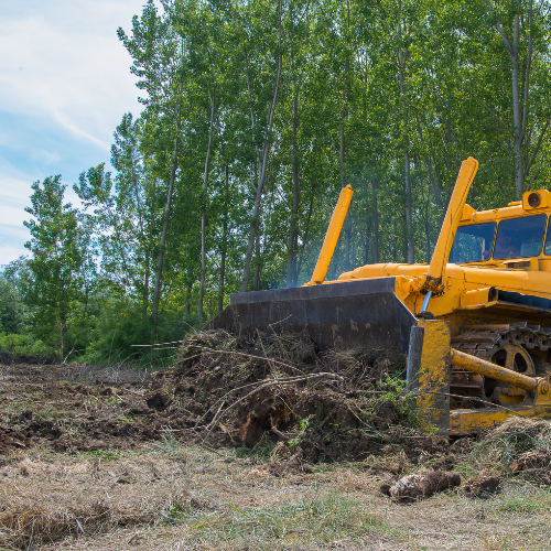 Land clearing contractor services in Ogden, Utah